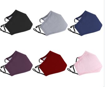 100% Cotton 4-Layer Reusable Face Mask - 2PK (Color: Blue)